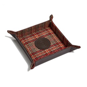 Wolf WM Brown Snap Coin/Valet Tray